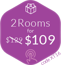 2 Rooms - Basic Steam Cleaning + Hallway, Only $109 [XT16]